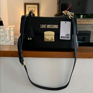 Love Moschino Black Shoulder Bag